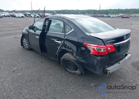 2019 Nissan Sentra S z USA, uszkodzony, nr VIN 3N1AB7AP7KY337229